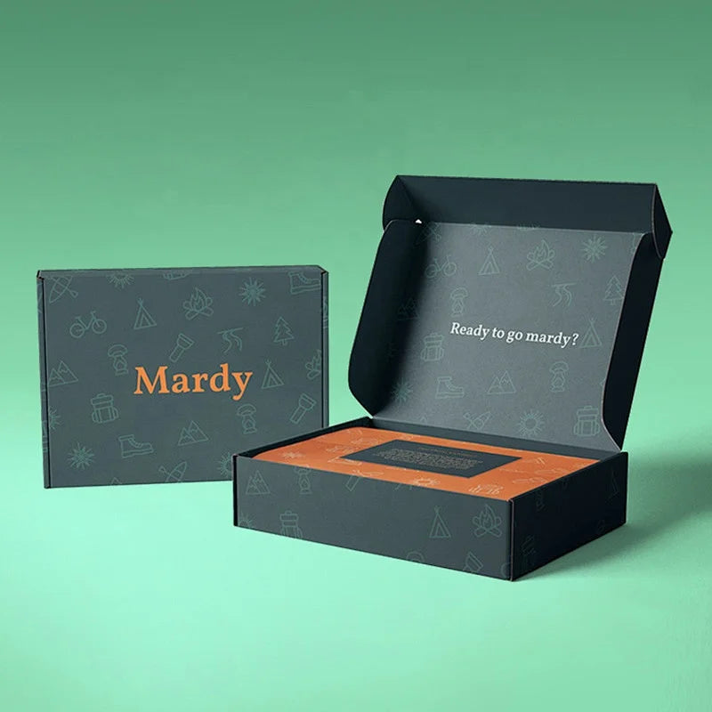 Custom Luxury Gift  Mailing Mailer Box Jewelry Box Ring Earring Necklace Pendant Bracelet Cardboard Shipping Packaging Boxes