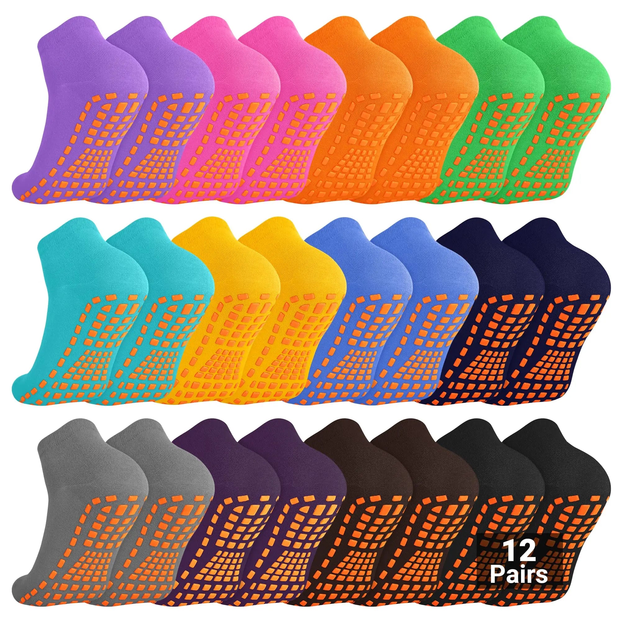 Polyester Kids Children Adults Soccer Football Sock Men Women Non Slip Antislip Trampoline Jump Grip Socks Custom Ankle Cotton