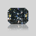 SICGEM High-grade  Moissanite VVS 1ct-10ct Radiant Cut Moissanite Diamond Grey Color Moissanite Stone