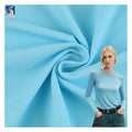 YX776 95% Polyester 5% Spandex Cheap 180gsm Double-Sided Brushed Bottoming Shirt Yoga Clothing Knit 4 Way Stretch Fabric