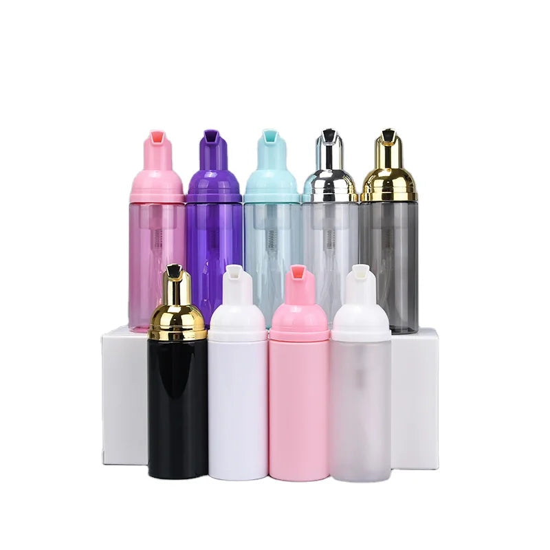 Facial Cleanser Hand Sanitizer 30ml 50ml 60ml 100ml 120ml 150ml 200ml pink Amber clear White PET Plastic Foam Pump Bottle