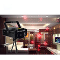 YSH Star-Shower Disco Light Mini DJ Laser Projector Light RG Stage Party Lights Christmas Decoration for Home