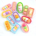 Cheap Price Macaron Colored Cookies Dessert Plate Food Box Design Flat Back Resin Cabochons