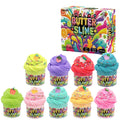Bulk 12Pcs Safe Non-Toxic Fluffy Cloud Slime Kit with Custom Colors & Packaging for Kids Stress Relief Wholesale