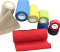 Colored 4 Inch Non-Woven Vet Wrap Elastic Self-Adhesive Bandage Sports Bandage