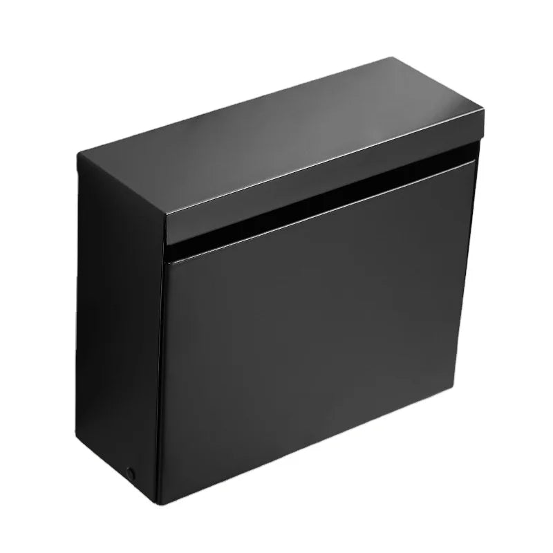 Black Toilet Tissue Box Wall Mounted Toilet Paper Holder Bathroom Paper Holder Stainless Steel