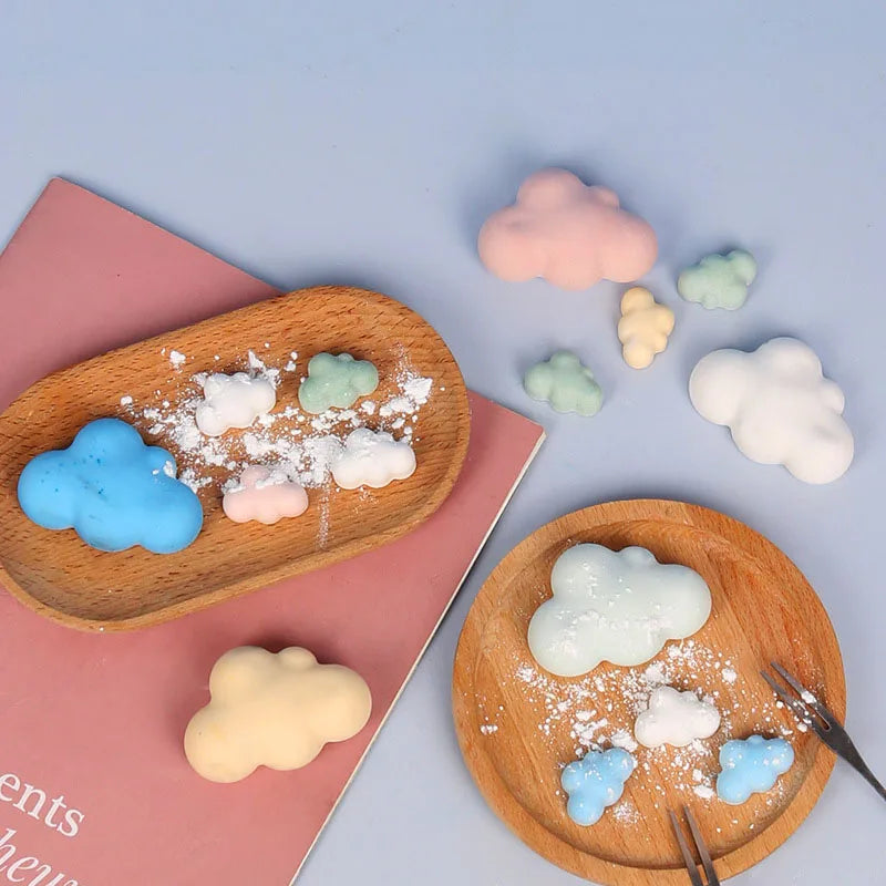 Early Riser Clouds Candle Silicone Mold Clouds Candle Making Tools Handmade Soap Resin Mouldings Gifts Crafts Home Decorations