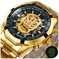 WINNER 274 Top Brand 2022 Luxury Men Watch Skeleton Dial Luminous Skull Design Winner Automatic Mechanical Watch  Mechanical