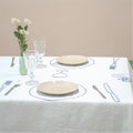 2022 Trendy Cute Pattern Handmade Embroidery Linen Table Tablecloth Party