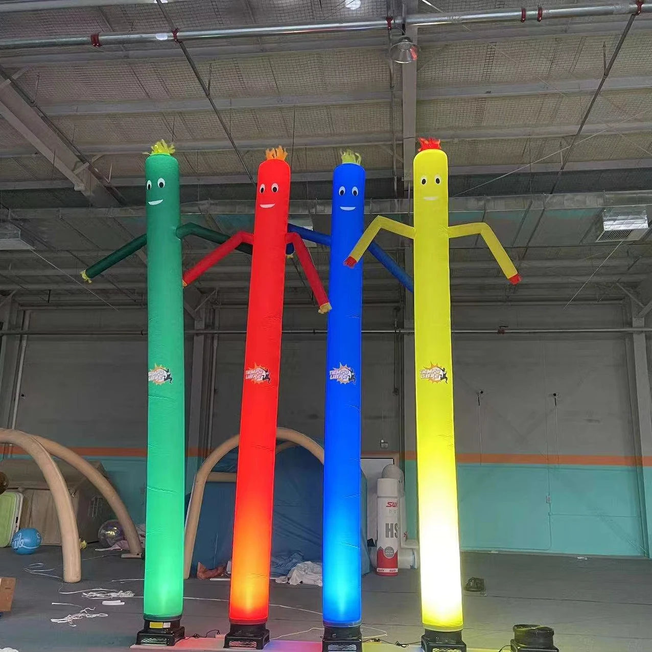 TianYi Tech Hot Selling Customize logo Size CE Approved  Inflatable Advertising Sky Air Dancer with Blower Machine