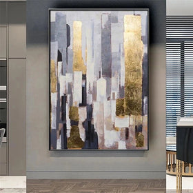 Wholesale Dropshipping Hot Selling Home Decor Abstract Oil Painting Gift for Children Canvas Pop SJ Abstract Art Custom Size