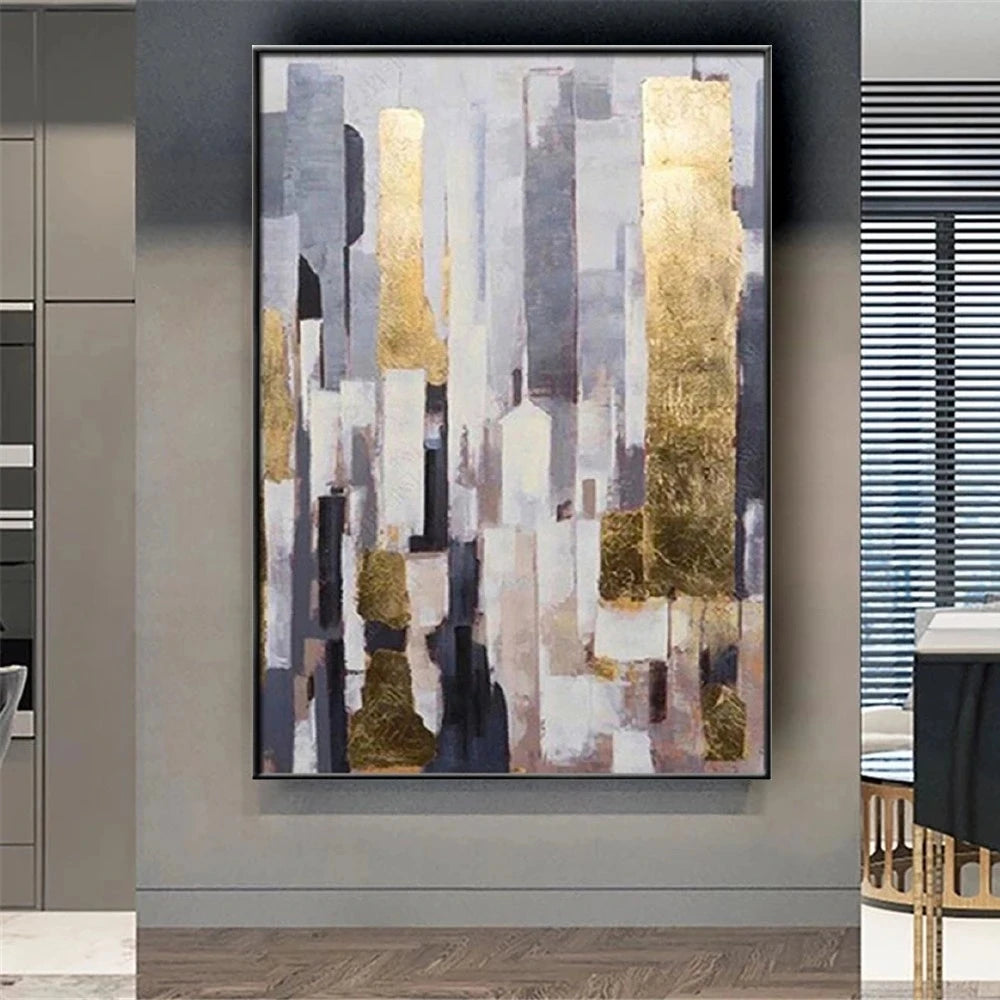 Wholesale Dropshipping Hot Selling Home Decor Abstract Oil Painting Gift for Children Canvas Pop SJ Abstract Art Custom Size