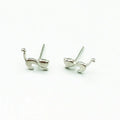 FY-ED1058 925 Sterling Silver Cat Stud Earrings for Women Wedding Earrings Jewelry