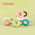 Creative Doughnut Shaped Mug Personalized Korean Style Hand Color Ceramic Girl Heart CUP 1842