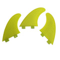 Top Quality Double Tabs Fins Honeycomb Surfboard Thruster  Surfing Fin Tri Set G7 for Surf Sport