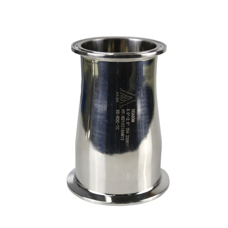 1 1.5 2 3 4 Inch Food Grade 3A Certified Stainless Steel Sanitary Tri-clamp Triclamp Tri Clamp Reducer