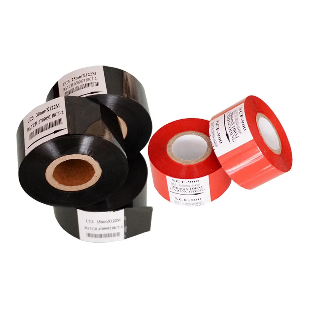 Different Color Date Hot Coding Foil Stamping Machines Foil UC3 AT1 for Multi Color Hot Foil Ribbon