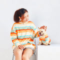 Fashion Luxury Brand Customized Matching Dog Pet Cat and Owner Sweaters Clothes