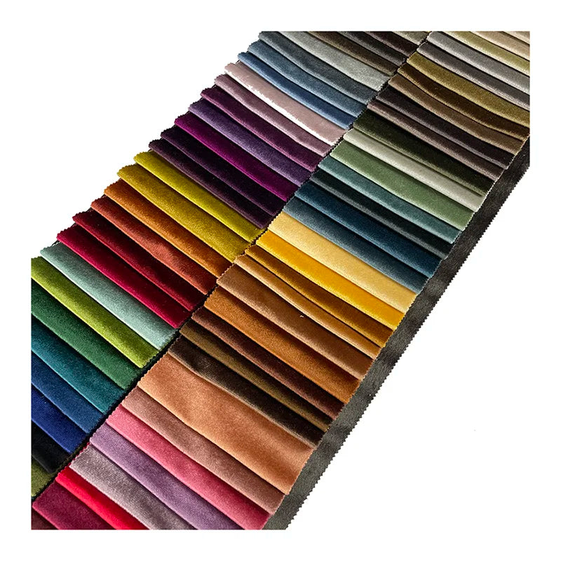 Factory Hot Sale Italian Velvet Fabric 100% Polyester Printed Water Resistant Wrinkle-Resist No Pile Upholstery Home Textile