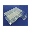 Clear Acrylic Bulk Food Drawer Box With 4 Compartments Acrylic Stackable Containers Lucite Candy Drawer Bread Box With Handle