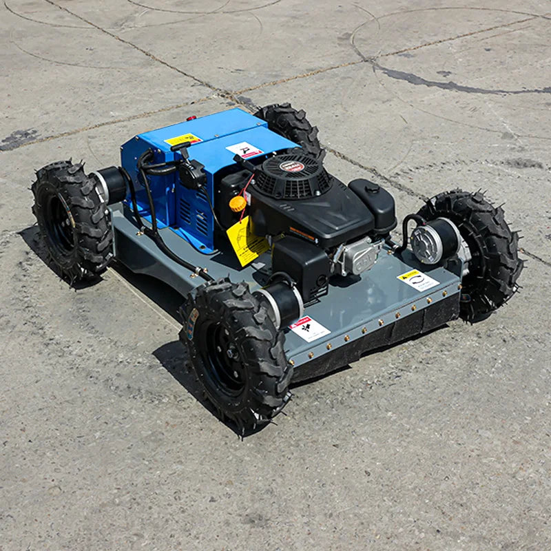 Factory Price Garden-specific Radio-controlled Lawn Mower Robot Lawn Mower Remote Control Lawn Mower Chain.