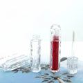 Low MOQ 3ml in Stock Clear Crystal ABS Custom Empty Plastic Lip Gloss Wand Tubes With Logo