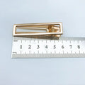 Hair Clips Fashion square Hairpin Blank Base for Diy Jewelry Making Pearl Hair Clip Setting Craft