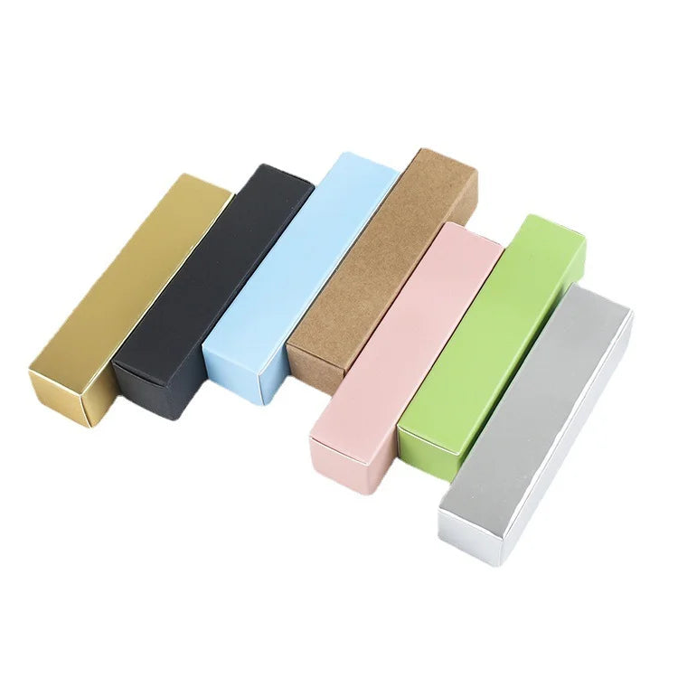 Custom LOGO Universal Cardboard Gift Cosmetics Dropper Bottle Storage Essential Oil Packaging Paper Boxes