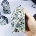 Natural Crystal Point Spiritual Healing Rough Crystals Druzy Geode Tower Raw Sphalerite Tower