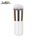Vegan Wood Handle Synthetic Hair Super Soft Face Foundation Brush for Makeup Tools