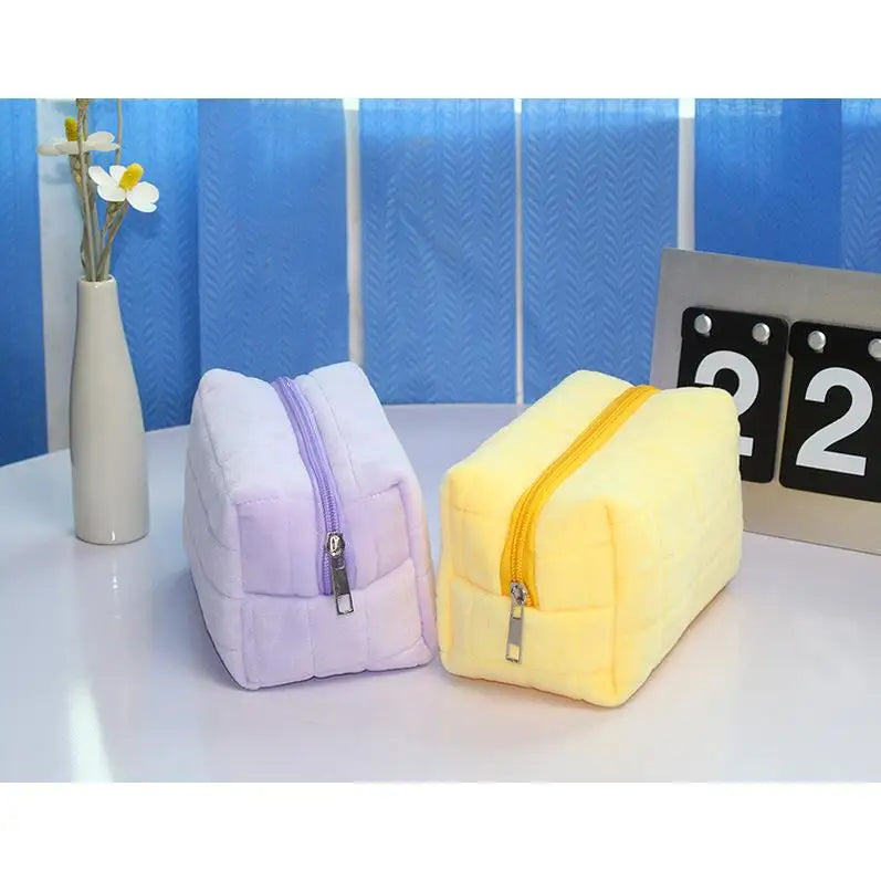 Cosmetic Tote Bags Silicone Small Tote Pvc Zipper Storage Waterproof Men Beauty Custom Pu Leather Cosmetic Makeup Bag Pouch