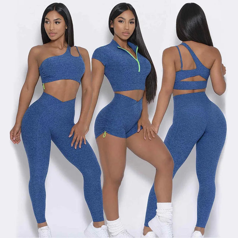 Women's Plus XL/XXL 2-Piece Workout Sweatshirt Yoga Gym Fitness Set Four-Way Stretch Breathable Eco-Friendly OEM Print Pattern