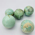 Decoration Gemstone Healing Crystal Wholesale turquoise Natural sphere America turquoise crystal crystal ball