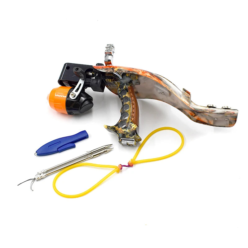 Piaoyu Multifunctional High Quality Powerful Fishing Slingshot with Outdoor Hunting Slingshot Set