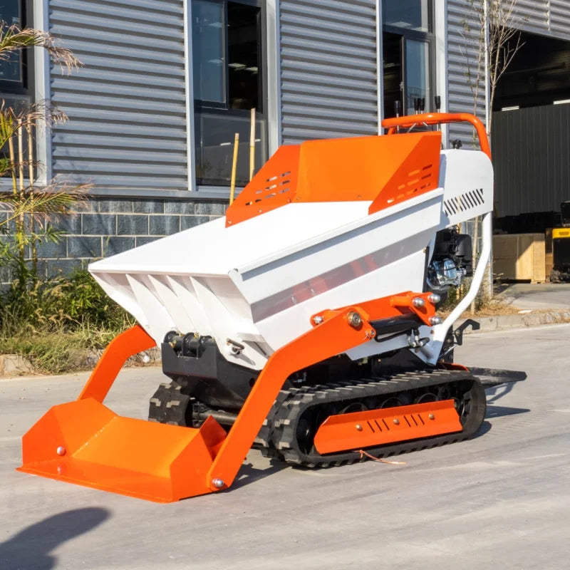 Powerful Mini Loader and Dumper Self Loading Mini Dumper 500 kg Mini Track Dumper Price