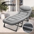New Upgraded Style Soft Mattress Single Folding Bed Promotion Metal Frame Living Room Furniture