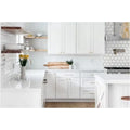 Refor Professional Kitchen RTA Modular Cabinets Solid Wood Carcase Marble/Laminate Countertops Hinge Faucet Drawer System-Modern