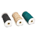 Custom 6mm Latex Heavy-Duty Elastic Cord Braided and Coated for Earloop Masking Shoes Bags Garments