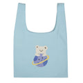 Eco-friendly Recycled Cotton Canvas Cartoon Tote Shopping Bag Custom Logo Washable Women's Handbag Promotional Gifts Custom