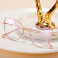 81152 New Arrival Cat-Eye Optical Frame Anti Blue Light Glasses Frames Men Women Fashion Computer Eyeglasses 2026