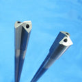 High Precision 8.1mm Diameter 800mm Length Deep Hole Flat Chipping Hammer Bit Gun Drills with 20mm Shank for Hardwood