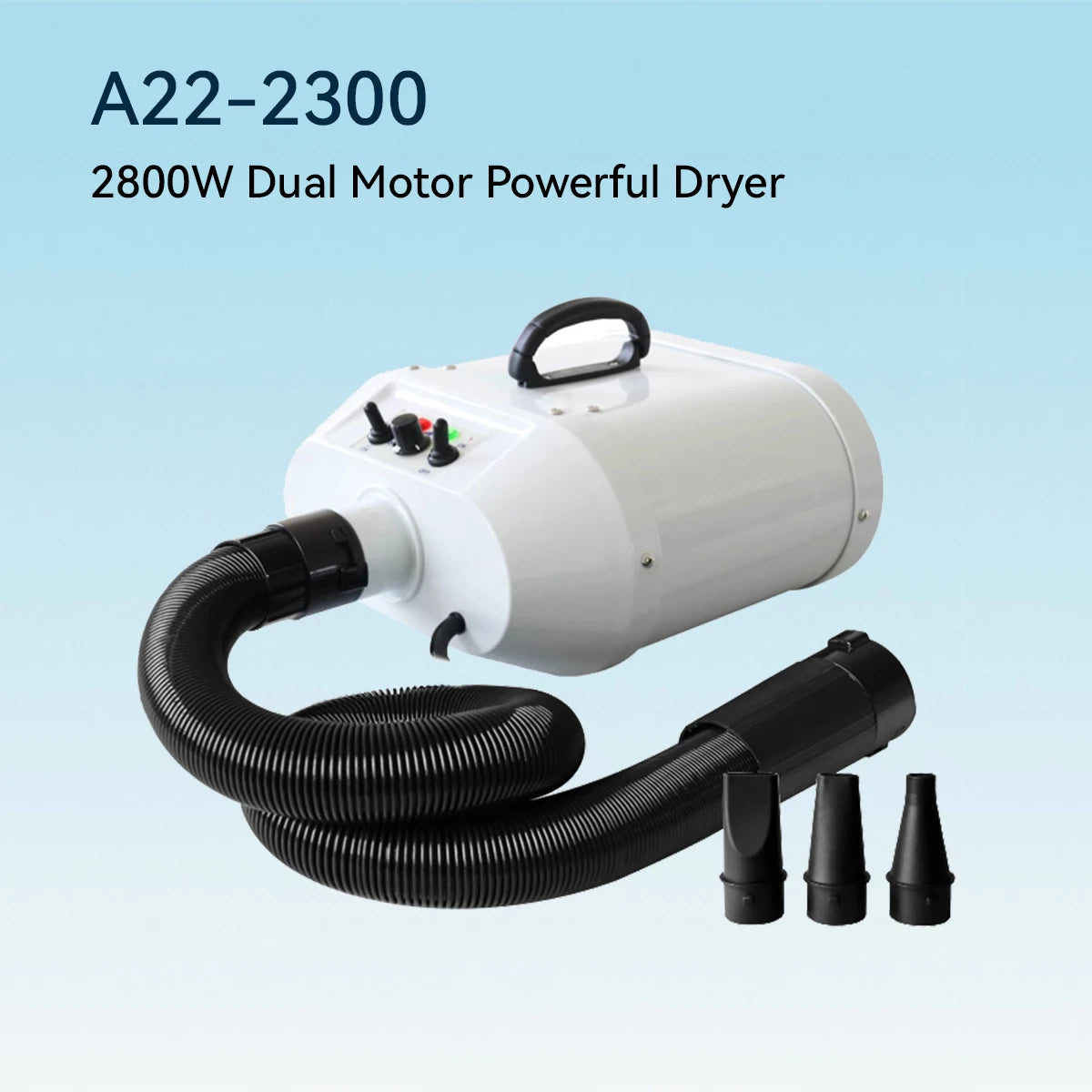 Chunzhou 2800W powerful A22-2300 Adjustable Speed Quite Pet Dryer