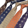 High Quality Modern Classic Necktie Polyester 8cm Printed Luxury Lot Stock Microfiber Neck Tie Men Printed Tie