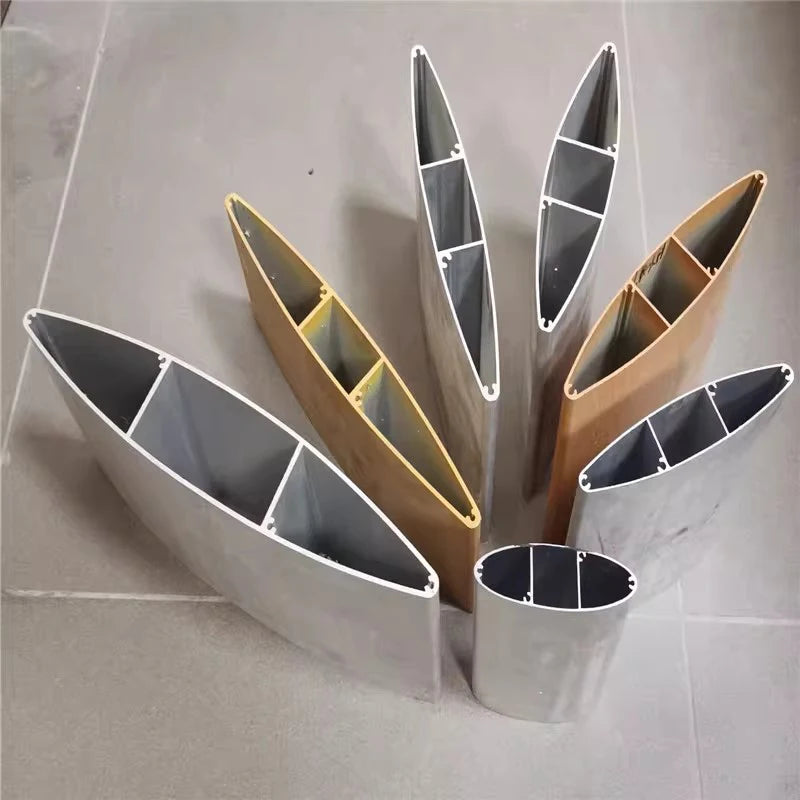 Industrial Aluminium Louver Extrusion Profile Weather Resistant Aluminum Blade for Factory Workshop Vent Louver Shutter