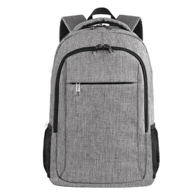 For Sports School Children Unisex Water Resistant Laptop Backpack with Water Bottles Anti-Theft 15.6