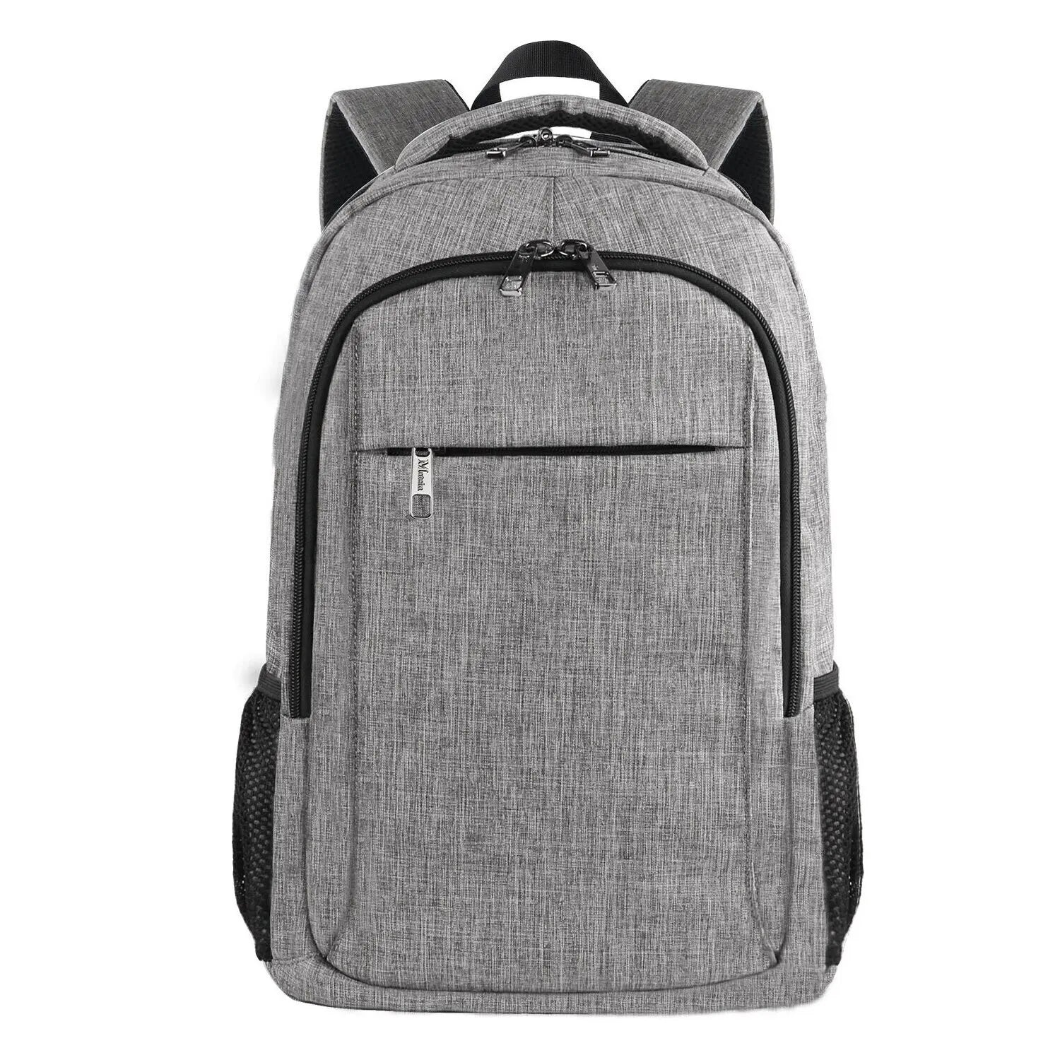For Sports School Children Unisex Water Resistant Laptop Backpack with Water Bottles Anti-Theft 15.6" Travel Bag Backpack