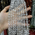 8-9mm Natural Polished Sugar Cube Beaded  Faceted Square Energy Gemstone Loose Beads for Jewelry Making Bracelet Necklace