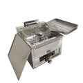 Stainless Steel French Fries Machine LPG 17L  Commercial Potato Chip Gas Deep Fryer