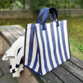 Wholesale Organic Cotton Canvas Tote Bag Custom Logo Printed Reusable Eco-Friendly Large Capacity Two Zipper Closure Design