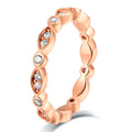 Ready to Ship Trendy 925 Sterling Silver Engagement Wedding Rings Gold Plated